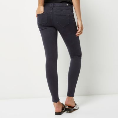 Blue grey Molly jeggings